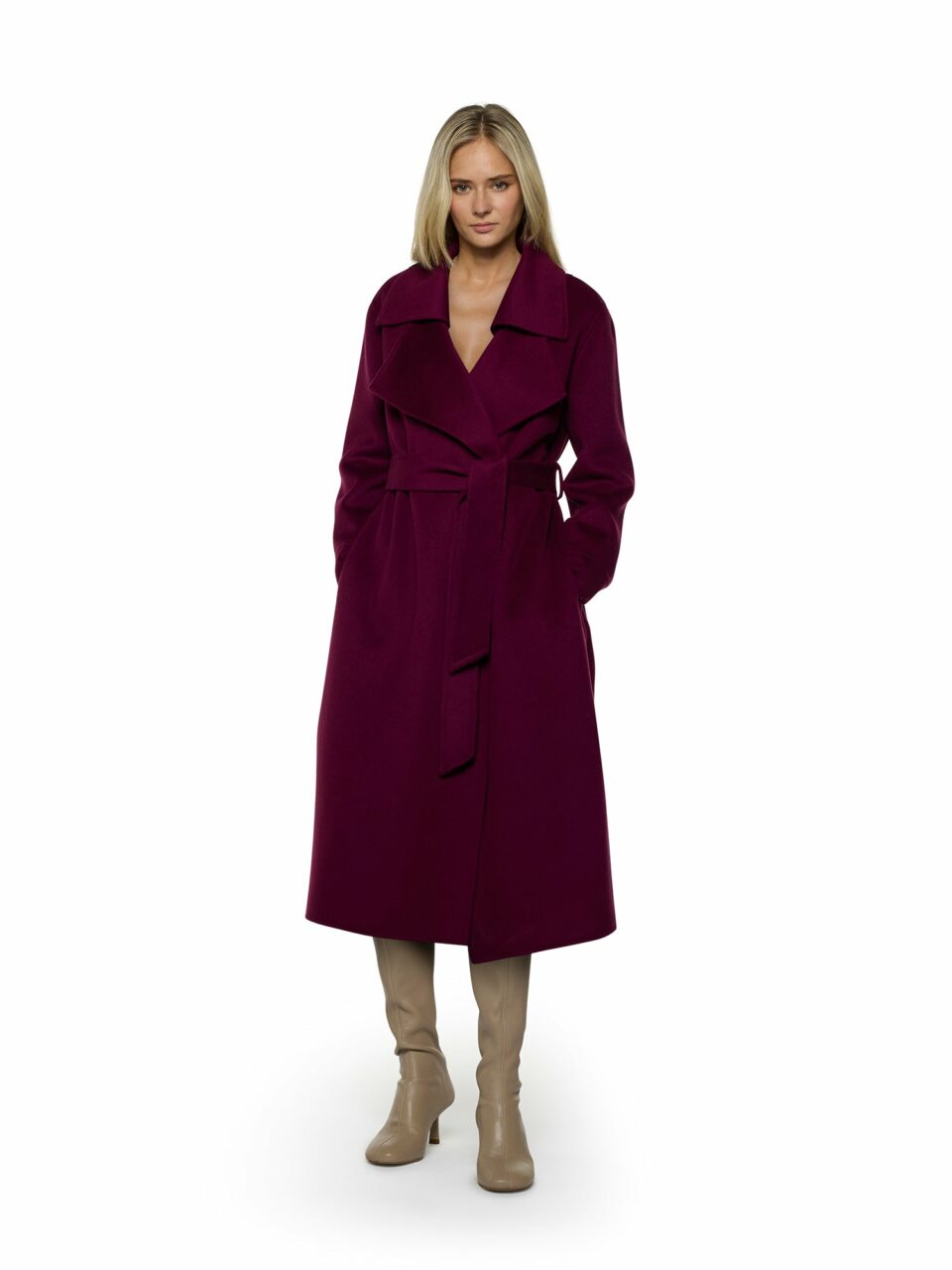 CAPPOTTO BASIC DOPPIATO IN LANA SIMONA CORSELLINI