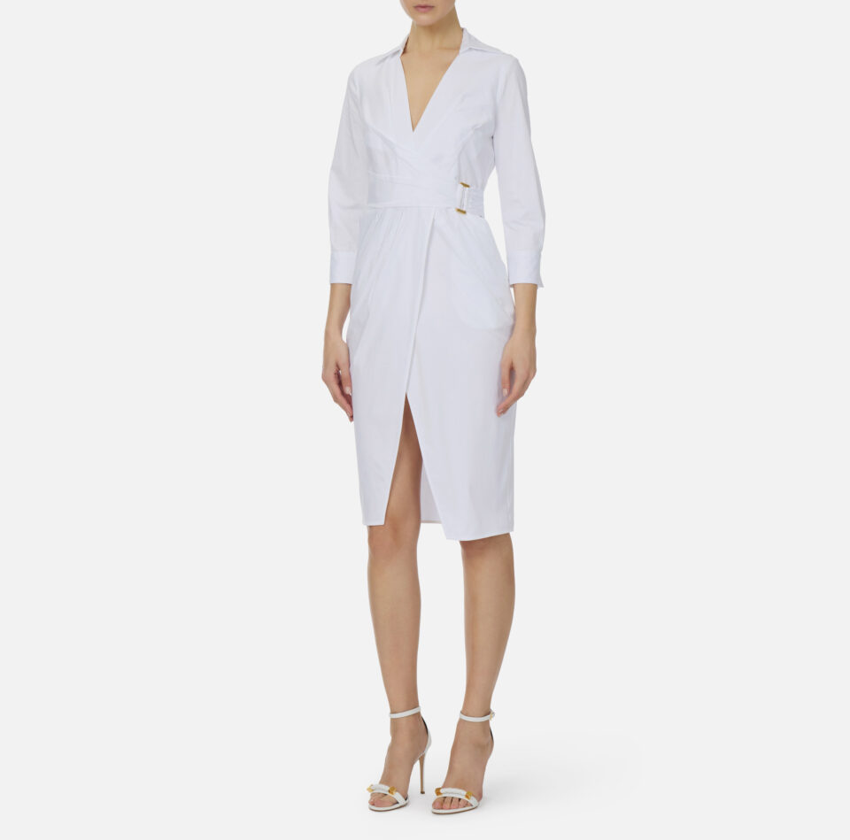 Abito in cotone stretch