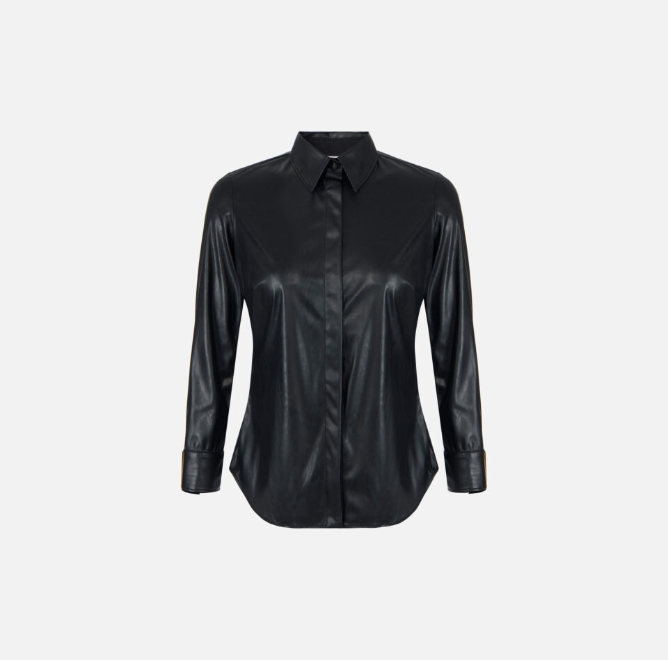 Camicia con logo gioiello